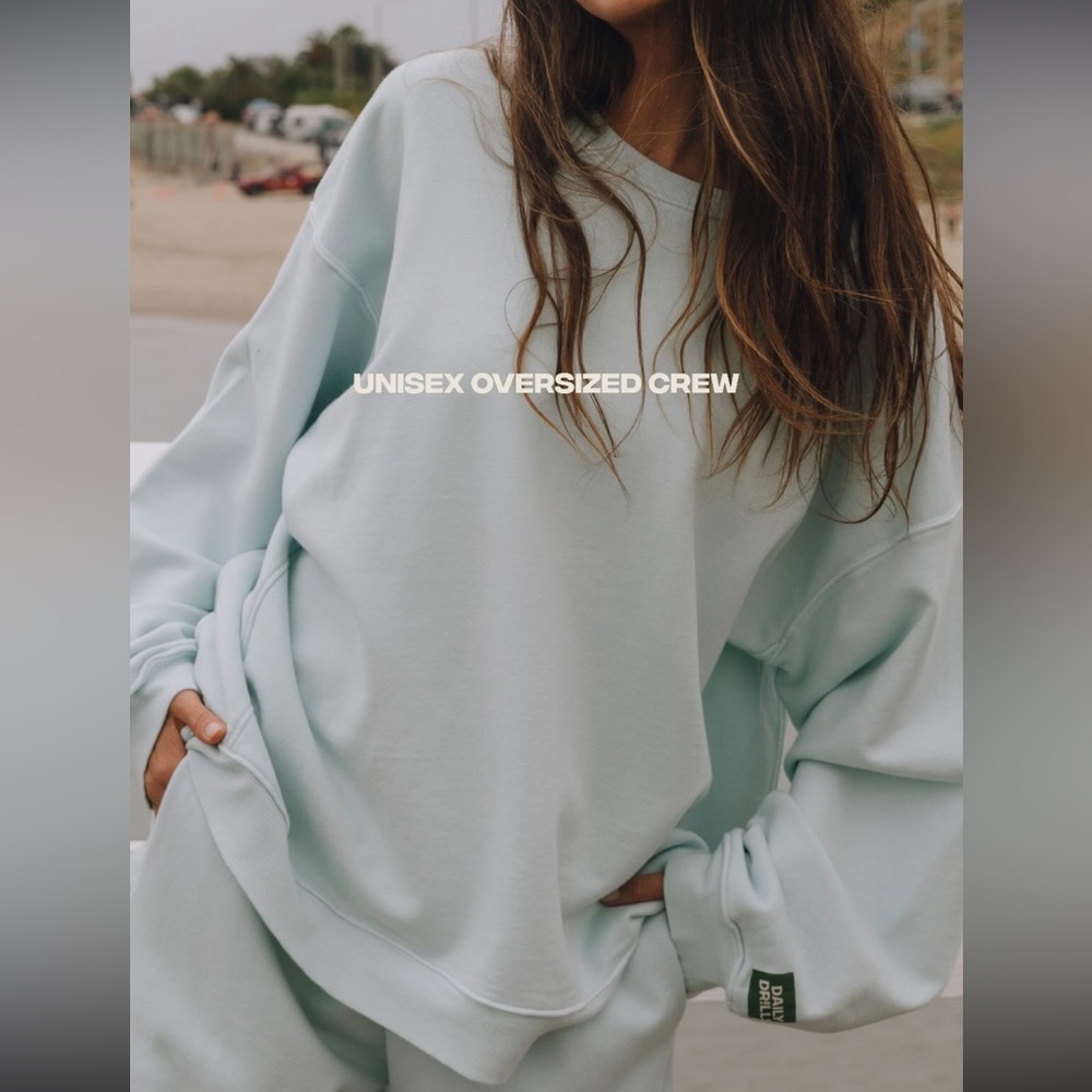 Daily Drills oversized crewneck - LAKEDAY